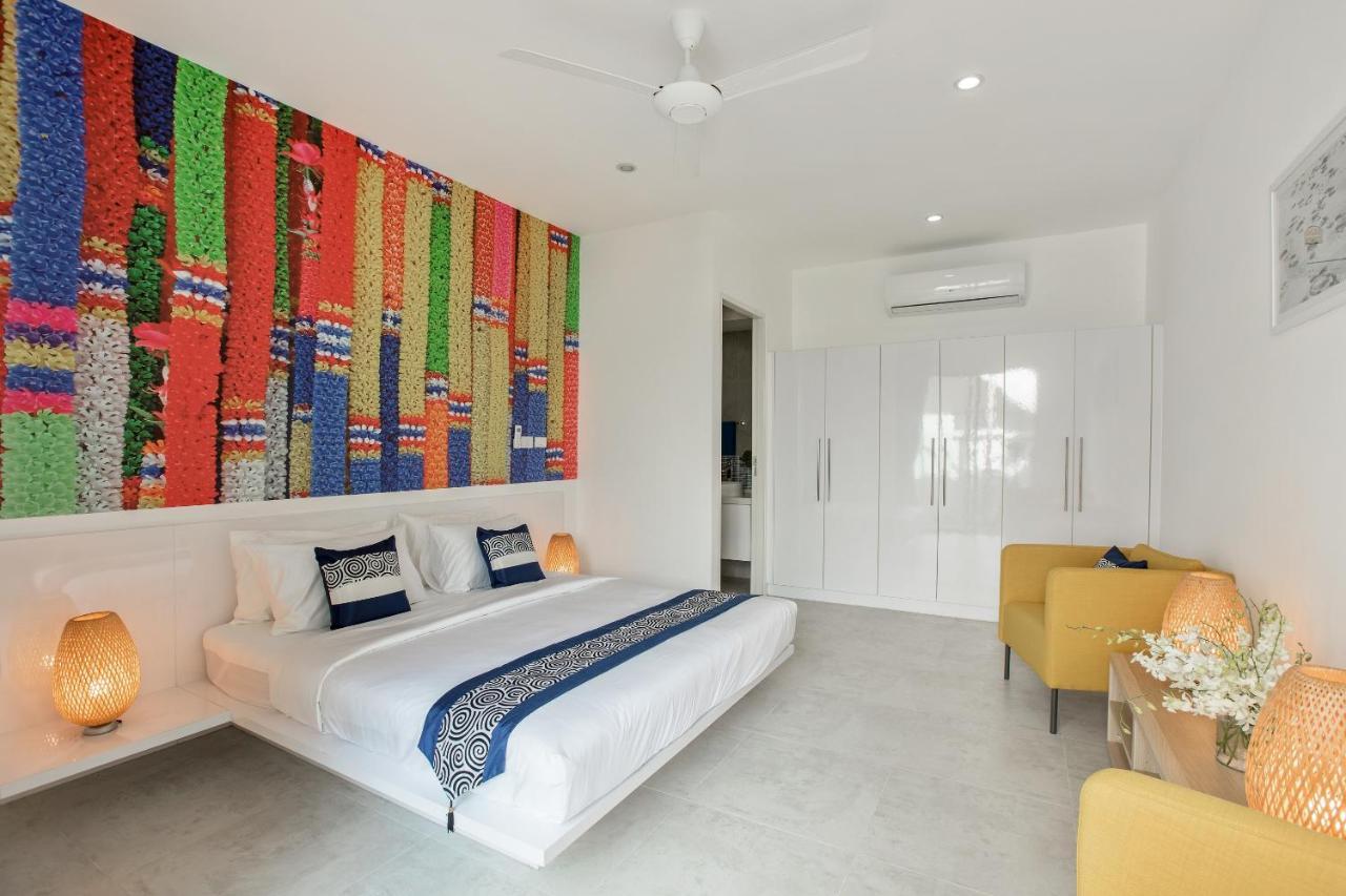 Beachside Villa - B18 - At Bayside Luxury Villas Samrong Bay Beach, 4 Bed 5 Bath, Sea & Sunset Views, Only 200M Walk To The Beach Choeng Mon Экстерьер фото