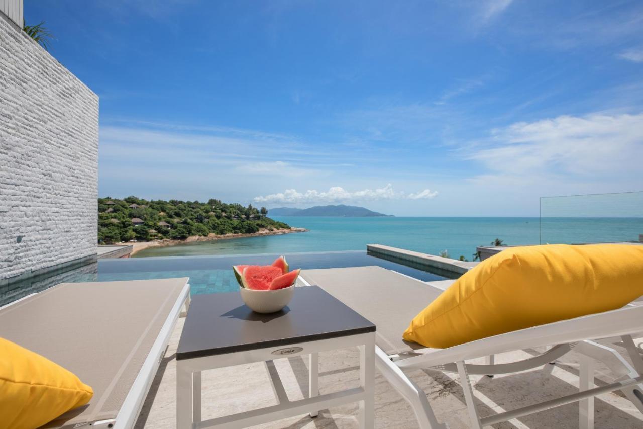 Beachside Villa - B18 - At Bayside Luxury Villas Samrong Bay Beach, 4 Bed 5 Bath, Sea & Sunset Views, Only 200M Walk To The Beach Choeng Mon Экстерьер фото