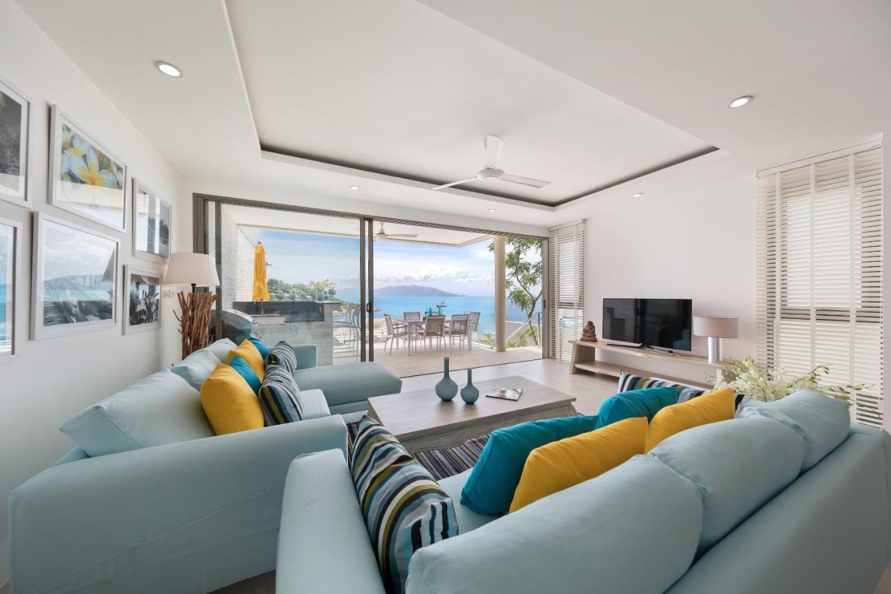 Beachside Villa - B18 - At Bayside Luxury Villas Samrong Bay Beach, 4 Bed 5 Bath, Sea & Sunset Views, Only 200M Walk To The Beach Choeng Mon Экстерьер фото