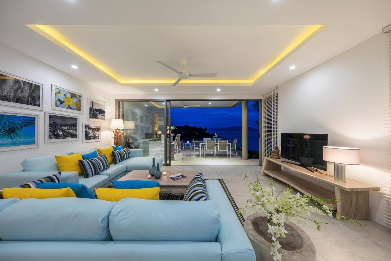 Beachside Villa - B18 - At Bayside Luxury Villas Samrong Bay Beach, 4 Bed 5 Bath, Sea & Sunset Views, Only 200M Walk To The Beach Choeng Mon Экстерьер фото
