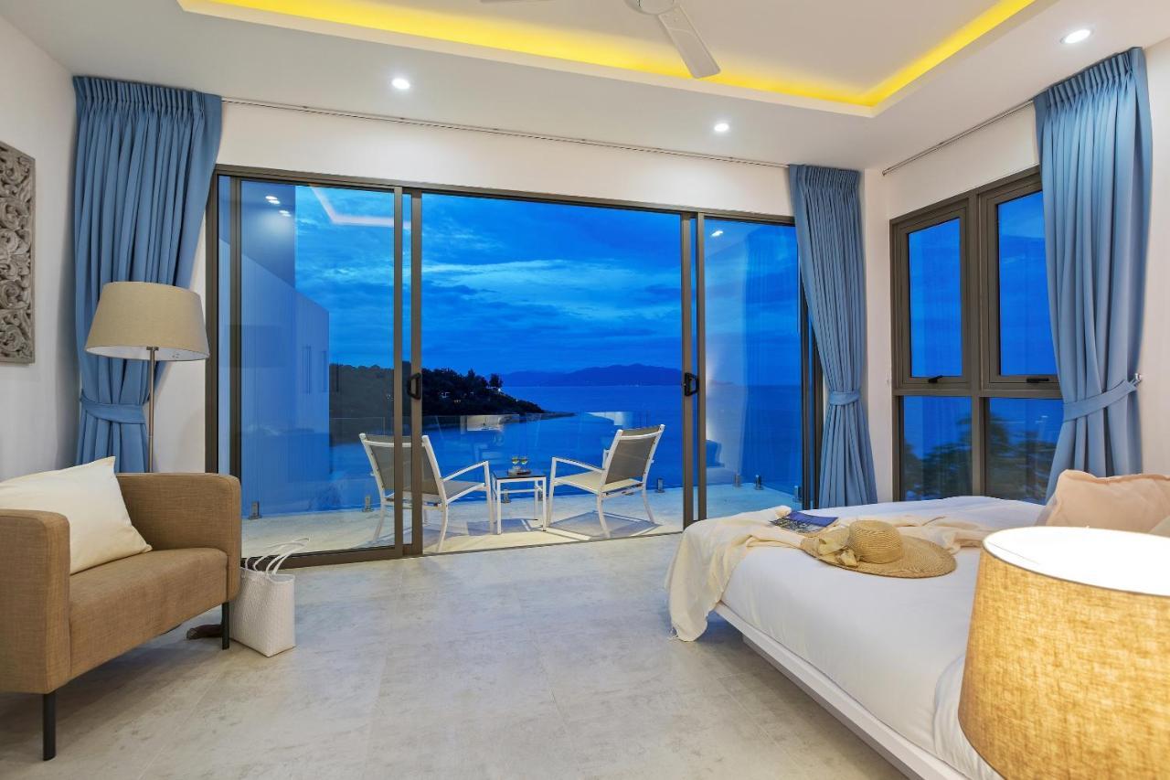 Beachside Villa - B18 - At Bayside Luxury Villas Samrong Bay Beach, 4 Bed 5 Bath, Sea & Sunset Views, Only 200M Walk To The Beach Choeng Mon Экстерьер фото